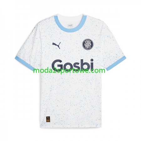 Koszulka Girona Wyjazdowe Stroje Piłkarskie 2023/24 Krótki Rękaw